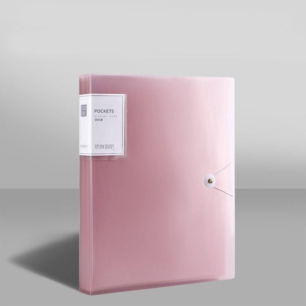 (pink, 100 sheets) Multifunctional A4 File Paper Folder Desktop Storage Document Organizer Document Holder  Archives