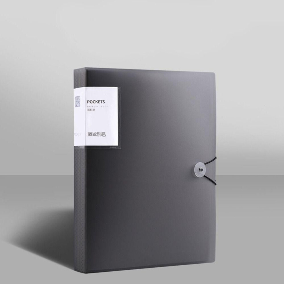 (black, 100 sheets) Multifunctional A4 File Paper Folder Desktop Storage Document Organizer Document Holder  Archives