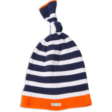 Izzy and Owie Beach Crab Striped Baby Myssy Laivastonsininen 0-24 kk