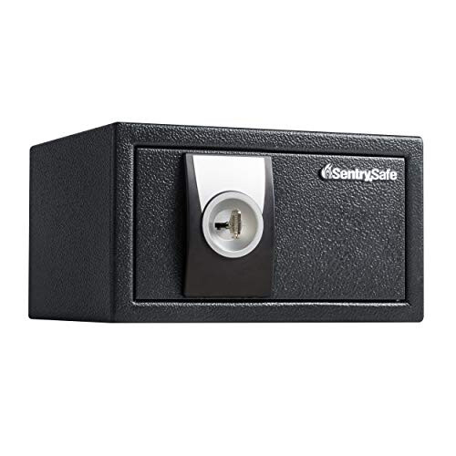 SentrySafe X031 Security Safe with Key Lock, 0.35 Cubic Feet, Black 1