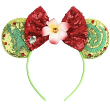 CLGIFT Moana Minnie Ears Vyberte si svou barvu kvetiny Minnie Ears letn dvc ui Minnie Rainbow Sparkle My ui Klasick cerven flitry Minnie Ear