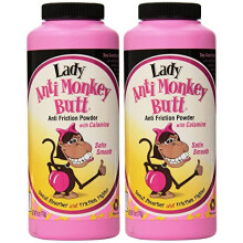 Anti Monkey Butt Lady Puder, 2 St?ck