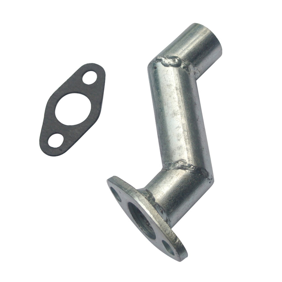 Collecteur D'admission D?Cal? Jrl 32 Mm Et Joint Pour Carburateur 49 66 80 Cc V?Lo Motoris? En Acier-image