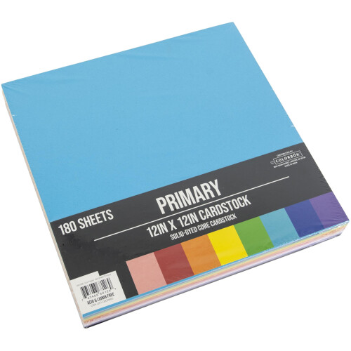 ColorBok 68126C Mega Pad Χαρτιού, Πρωτογενές, 12" x 12" 1