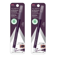 Frpackning med 2 Almay intensiva gel eyeliner Pure Plum 130