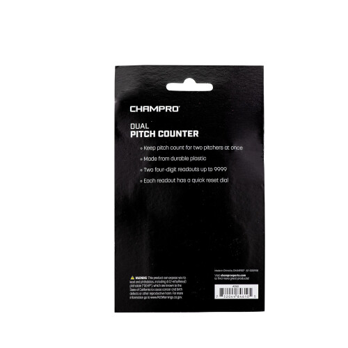 Campro Baseball Dual Pitch Counter 2