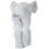 Angel Dear - Grey Elephant Cuddle Twins Set 4