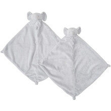 Angel Dear - Grey Elephant Cuddle Twins Set