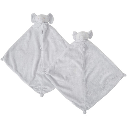 Angel Dear - Grey Elephant Cuddle Twins Set