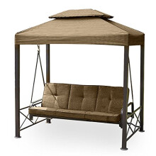 Gazebo Swing Swing Substacting Canopy Top Top Top