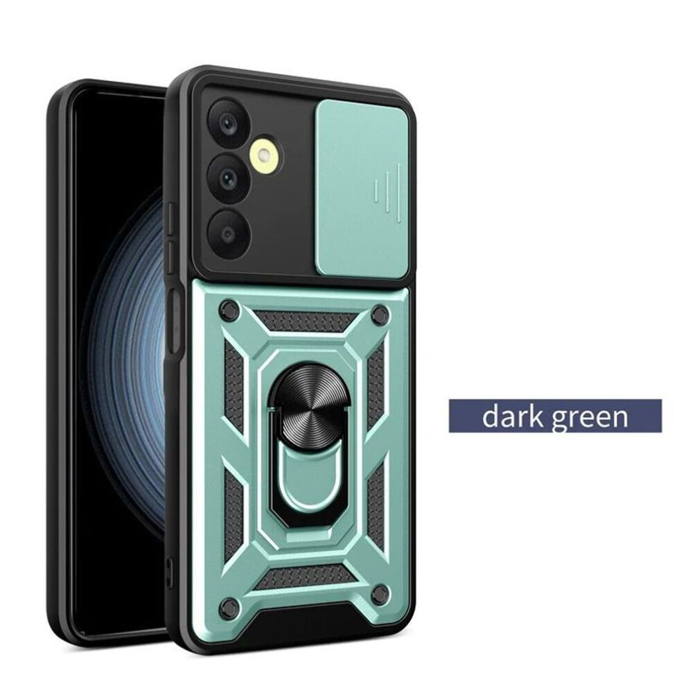 (, Samsung S24 Ultra) Armor Case For Samsung Galaxy S24 S23 S22 S21 S20 Ultra A15 A25 A35 A55 5G A05 A05s A14 A24 A34 A54 A13 A33 Cover Ring Mag Green 3036498423387