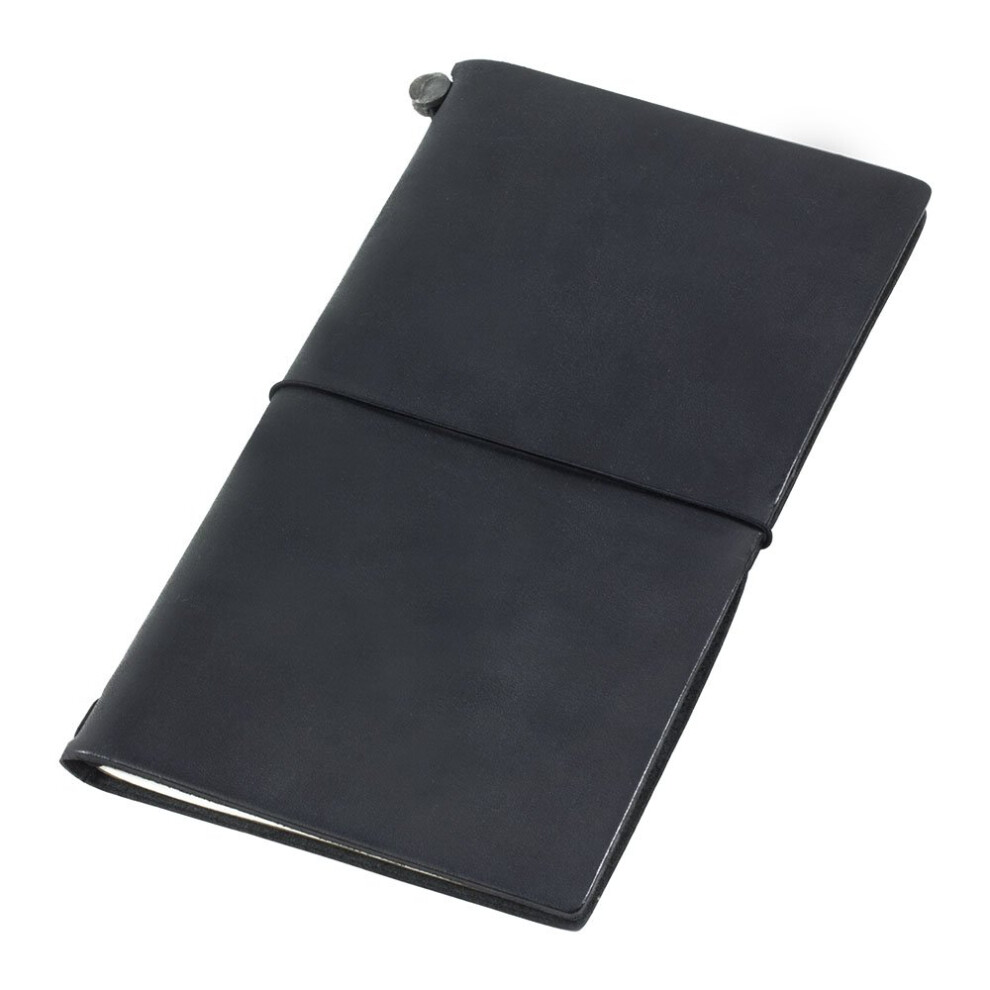 Midori Traveler's Notebook Black Leather-image