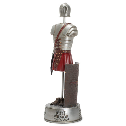 Dicksons Armor of God Roman Soldier 9 x 5 Inch Rood Resinstone Tafelblad Beeldje