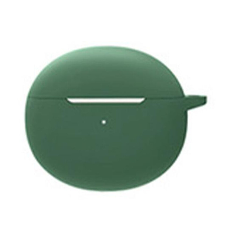 (dark green) For OPPO Enco Air/Air 2 Wireless Bluetooth Silicone Earphone Protective Case Anti fall Soft compatible Earbuds Carrying Cove
