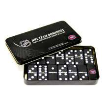 Rico Industries NHL Montreal Canadiens Domino Set in Metal Gift Tin