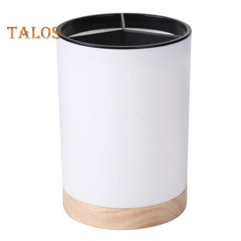 (white) Tableware Storage Container Non-slip Base Store Easy To Install Durable Forks Spoon Cutlery Storage Organizer Kitchen Supplies