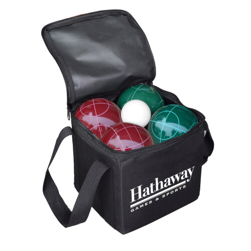 Set di bocce Hathaway, verde, rosso