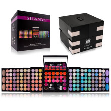 SHANY All About That Gesichts-Make-up-Set Alles in einem Anfnger-Make-up-Set Lidschatten, Lippenfarben, Gesichts-Make-up, Kosmetik-Applikatoren