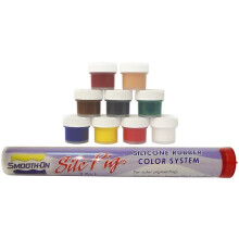 Pigmentos Coloridos Silc Pig da Smooth-On para Silicone, Pacote de 9