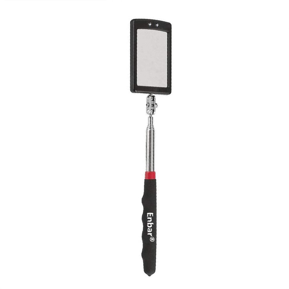Imbarcarsi Telescopic Inspection Mirror.diabetic Mirror For Feet.360 Rotating Lam
