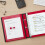 STAPLES 18370 Binders  Red 5