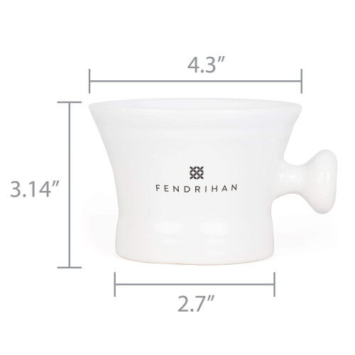 Fendrihan Essential Apothecary Rasierbecher (wei) 1