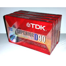 TDK Superior Normal Bias D90 IEC I / Type I til hverdagsoptagelse Audio Cassette Tapes - 4 Pack