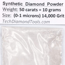 TechDiamondTools Diamantov prek na leten skla Quartz Mramor Kamenn perky Kmen Celn sklo Travertin Drahokam 14 000 zrnitost - 0-1 mikronu - 5