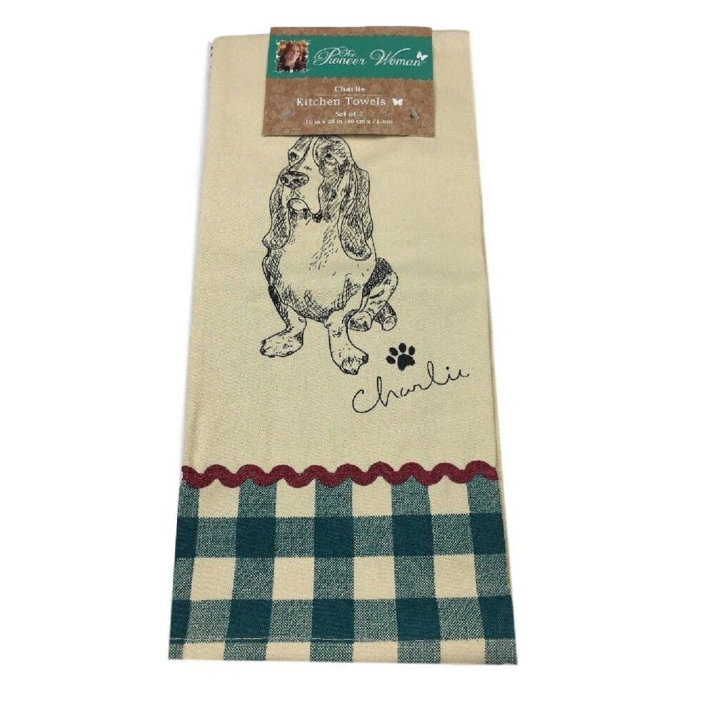 The Pioneer Woman charlie Kitchen Towel Set 2 Piece