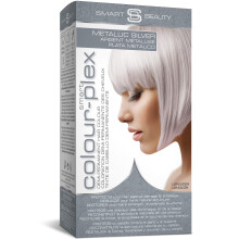 Tinta per capelli grigio scuro metallizzato Elegante toner argento per capelli decolorati D