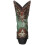 Turquoise cowgirl Boot Vase 3