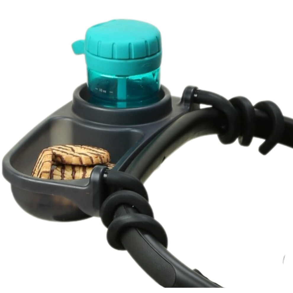 Universele Kinderwagen Snacklade | Kinderwagen Bekerhouder | Siliconen Flexibele-image