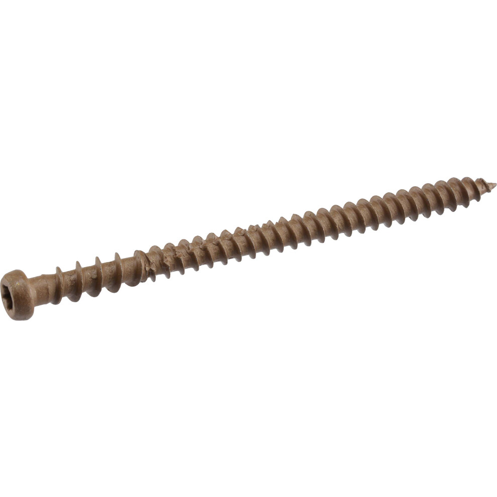 Vis pour terrasse HILLMAN FASTENERS 48445, marron, 75 pi?ces