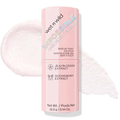 wet n wild Impossible Primer Stick, Με Άγριο Φραγκοστάφυλο & Ανθούς Jeju για Σταθερή Βάση Μακιγιάζ