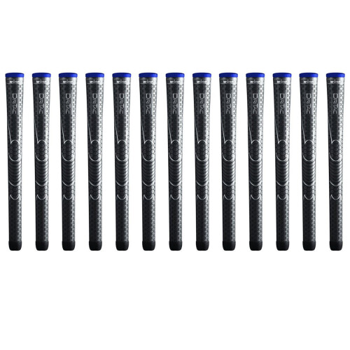 Winn Dri-Tac Midsize (+1/16 Inch) Σκοτεινός Γκρι 13 Τεμάχια Γκολφ Grip Bundle