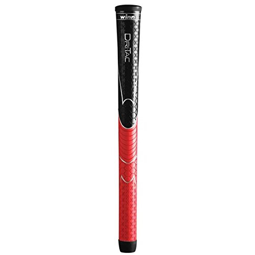 Winn Dri-Tac Standard Μαύρο/Κόκκινο - Σετ 9 Γκριπ Γκολφ 2