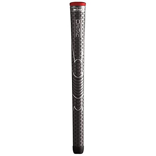 Winn Dri-Tac Standard Mörkgrå - 9 Delars Golfgrepp Bundle 2