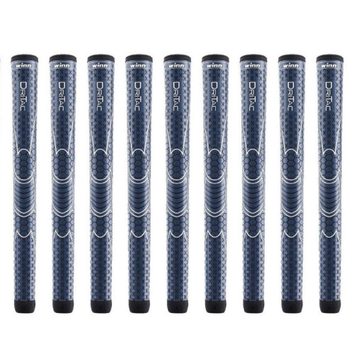 Winn Dri-Tac Midsize (+1/16") Ναυτικό Μπλε - Πακέτο 9 Γκρίπ Γκολφ