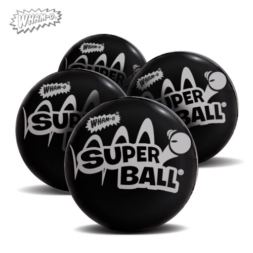 Wham-O The Original Superball with Zectron (4 Pack Bundle) 2