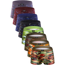 youlehe Ανδρικά Εσώρουχα Μπαμπού Boxer Briefs Ελαστικά (XX-Large, 8 Τεμάχια 012)