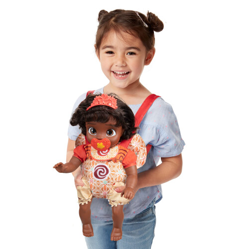 Disney Princess Moana Deluxe de boneca com tiara portadora