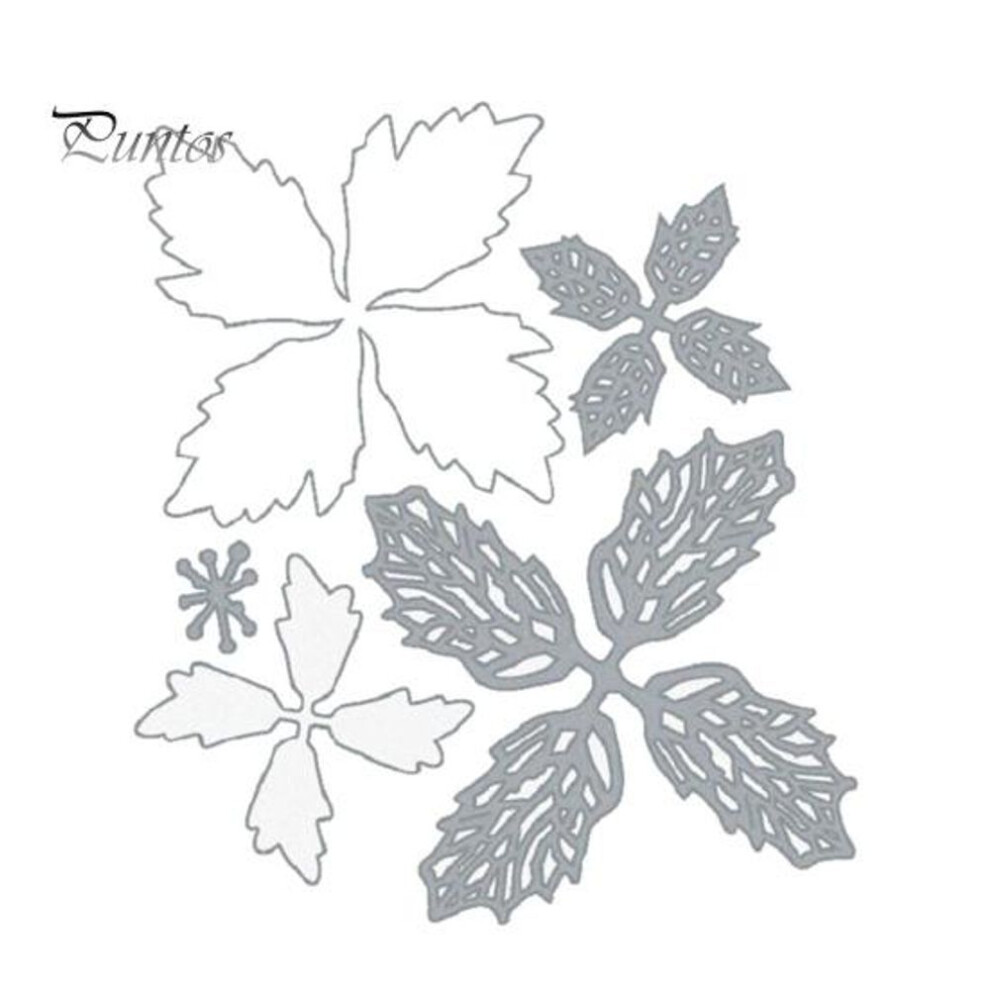 Cutting Mold Decorative Flower Pattern Carbon Steel Diy Embossing Template For Photo Album