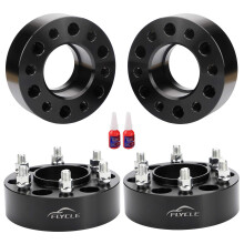 Flycle 6 LUG 6x135 Hubcentric Wheel Skrugere 2 tommer for 2004-2014 F150 Navigator Expedition 6x135mm Wheel Skrift med 14x2 studs & 87,1 mm hub B