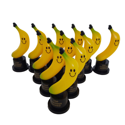 Dondor Plastic Gold Trophy Awards - Bulk Trophy Awards! (TOP bann)