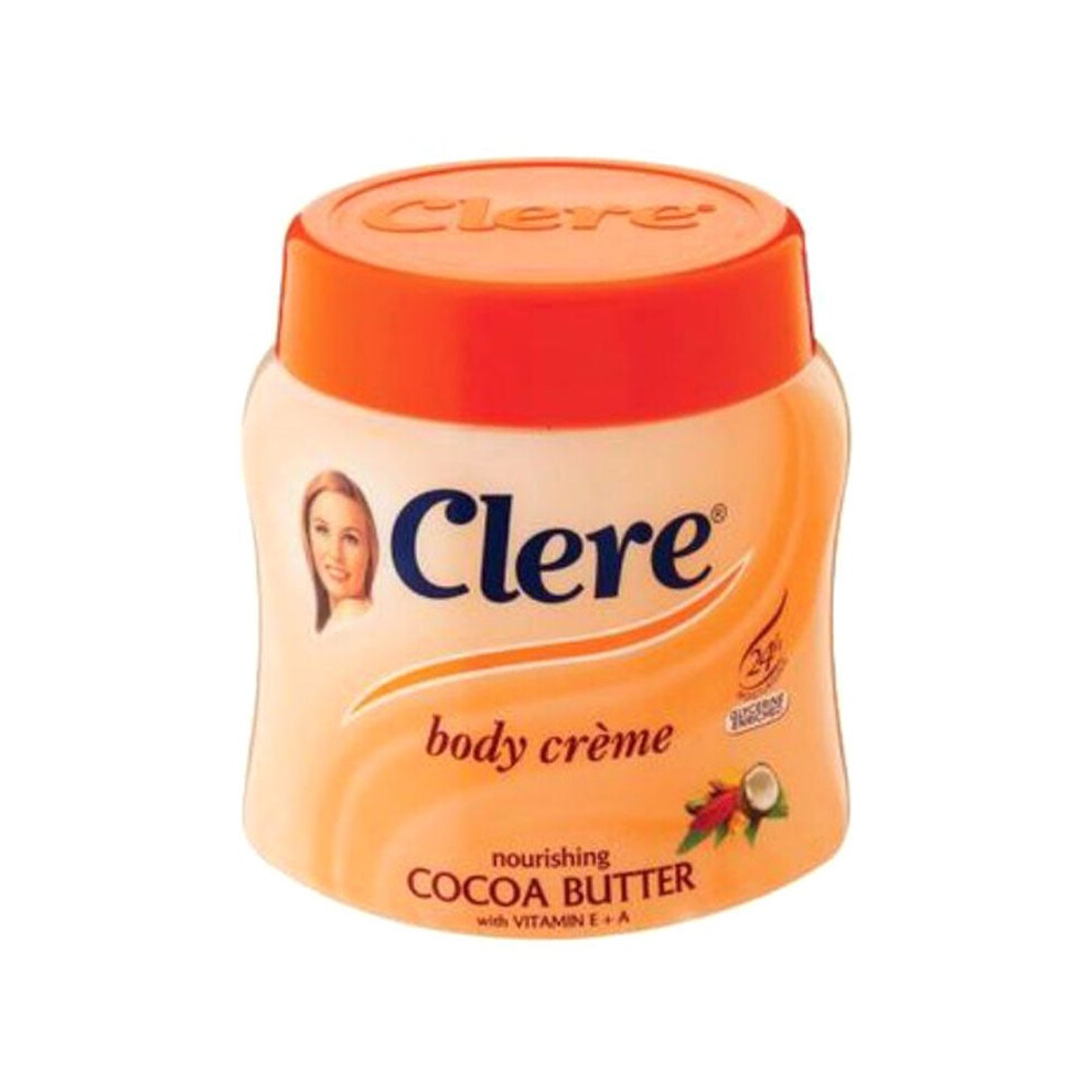 CLERE Cocoa Butter Body CrÃ¨me For Silky & Smooth Your Skin 500ml