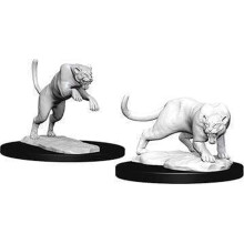D&D Nolzurs Fantastiska Omålade Miniatyrer: Vågor 6: Panter & Leopard