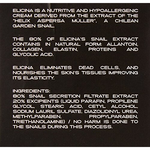 Elicina Crema de Caracol Schneckencreme 2