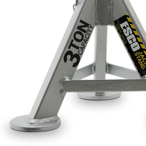 ESCO 10498 Jack Stand 3 tone Capacitate Silver 21,5 """" 1