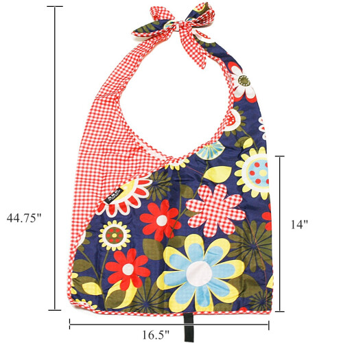 Envirosax Set mit 2 Slingsax-Taschen, Gingham & Dot 1