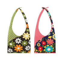 Envirosax Set mit 2 Slingsax-Taschen, Gingham & Dot